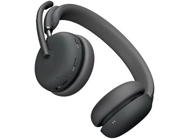 Headset Logitech Zone Wireless 2 981-001152 Teams, with USB-C Receiver, Bluetooth, ANC, Graphite, 3 image