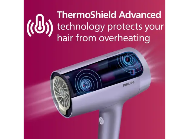 Philips Hair Dryer BHD720/10, 4 image