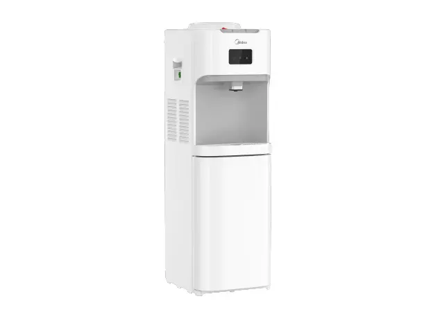 Water Dispenser Midea YL1661S-WWHITE, top loading, hot/cold/warm water, SUS304 tank, White, 2 image