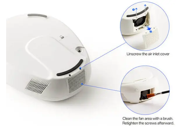 Automatic cat food dispenser UBTech UCAT F21, UBPet Smart Pet Feeder, White, 3 image