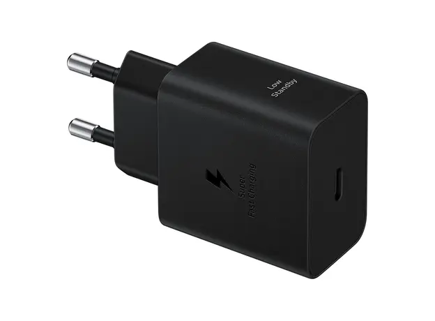 Adapter Samsung 45W Travel Adapter EP-T4511, USB-C, PD 3.0 PPS, without Cable, Black
