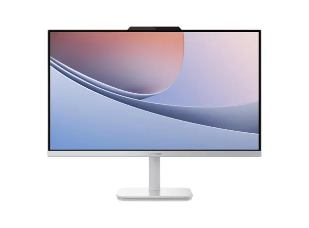 All-in-One PC Lenovo F0JN0042RK A100, 23.8" FHD IPS, Intel N100, 8GB, 256GB SSD, Win 11 Home, Cloud Grey, 4 image