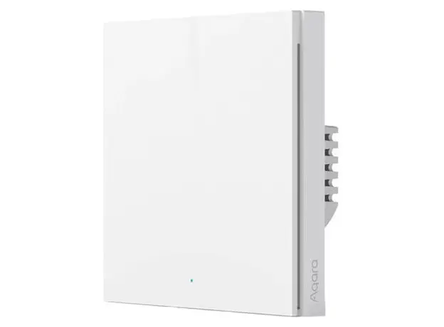 Smart Switch Aqara Smart Wall Switch H1 EU WS-EUK03, With Neutral, Single Rocker, Zigbee 3.0, White
