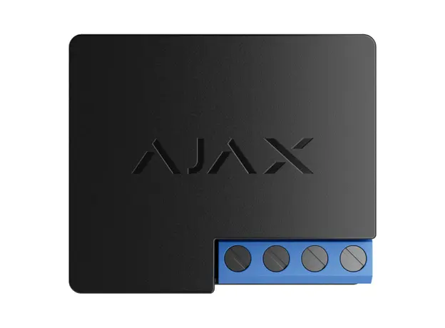 Smart Relay Ajax Relay Jeweller, Wireless, Dry Contact, 7–24V, up to 1000 m Range, Black, 2 image