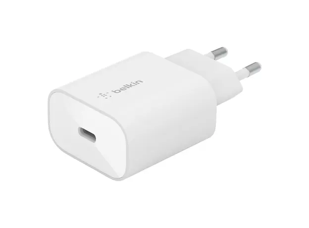 Charger Belkin BoostCharge 25W USB-C PD 3.0 PPS Wall Charger WCA004 White