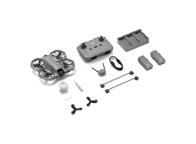 Drone DJI Neo 2 Fly More Combo (DJI RC-N3), 4K 100fps, 12MP, 2-axis Gimbal, 49GB, 3 Batteries, 5 image