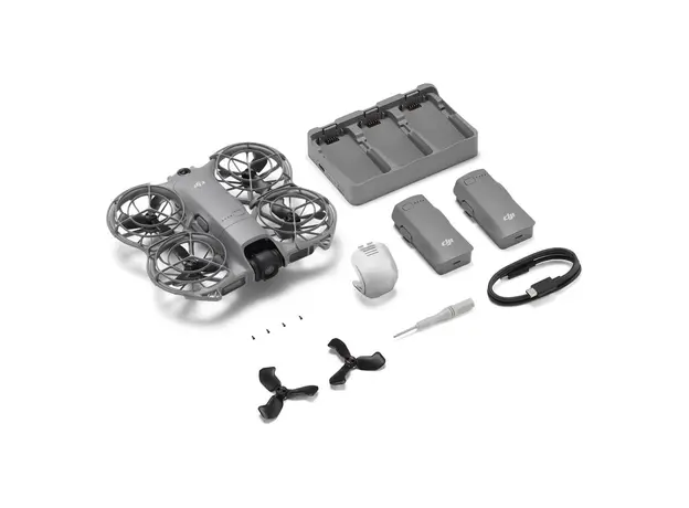 Drone DJI Neo 2 Fly More Combo (Drone Only), 4K 100fps, 2-Axis Gimbal, 3 Batteries, Charging Hub, 2 image