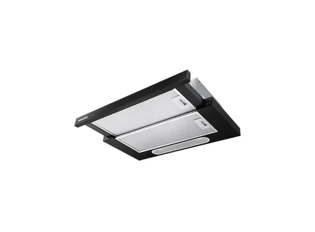 Hood Samsung NK24M1030IB/UR, built-in telescopic, 60 cm, 392 m³/h, Black, 4 image