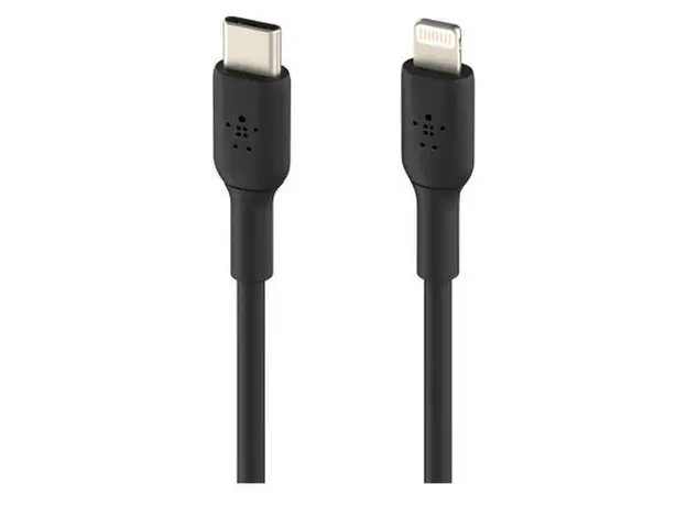 Cable Belkin BoostCharge USB-C to Lightning Cable 1M CAA003bt1MBK Black