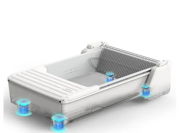 Smart Cat House UBTech UCAT C31, Smart Cat Litter Box, White, 5 image