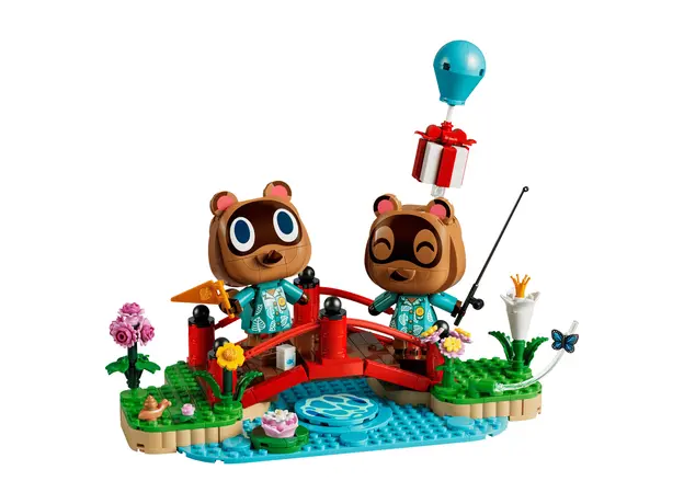 LEGO Constructor Animal Crossing Timmy & Tommy's Fun Day Out 77059, 513 Pieces, 10+
