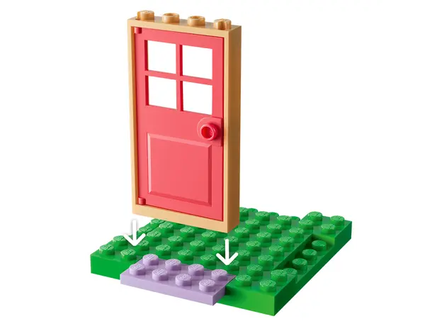 LEGO Constructor Gabby's Dollhouse Kitty Fairy's Garden House 11212, 4 image