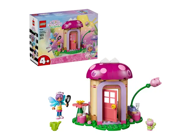 LEGO Constructor Gabby's Dollhouse Kitty Fairy's Garden House 11212, 5 image