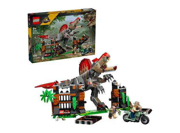LEGO Constructor Jurassic World Spinosaurus Dinosaur Escape 77982, 2 image
