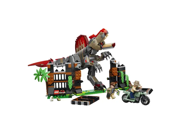 LEGO Constructor Jurassic World Spinosaurus Dinosaur Escape 77982