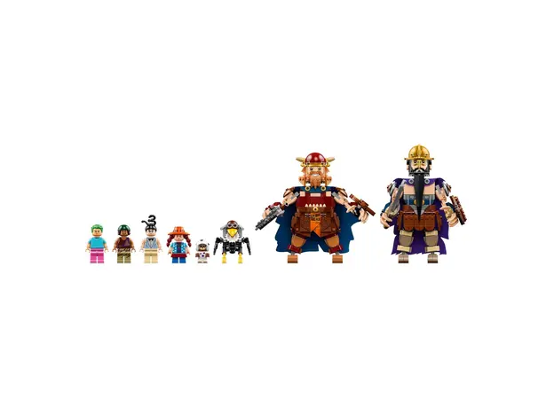 LEGO Constructor One Piece Dorry vs. Brogy – Giants of Little Garden 75644, 733 Pieces, 9+, 4 image