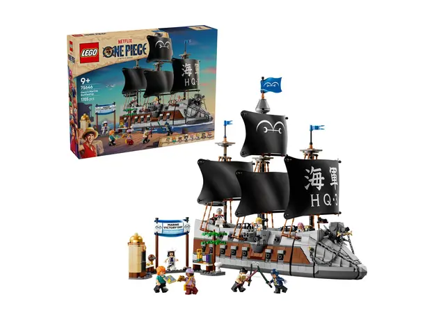 LEGO Constructor ONE PIECE Garp's Marine Battleship 75646, 1705 pieces, 9+, 2 image