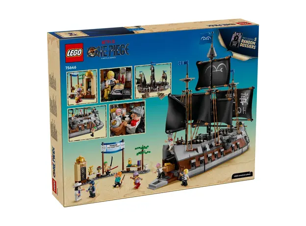 LEGO Constructor ONE PIECE Garp's Marine Battleship 75646, 1705 pieces, 9+, 8 image