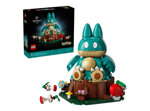 LEGO Constructor Pokémon Munchlax 72150, 757 Pieces, 18+, 2 image