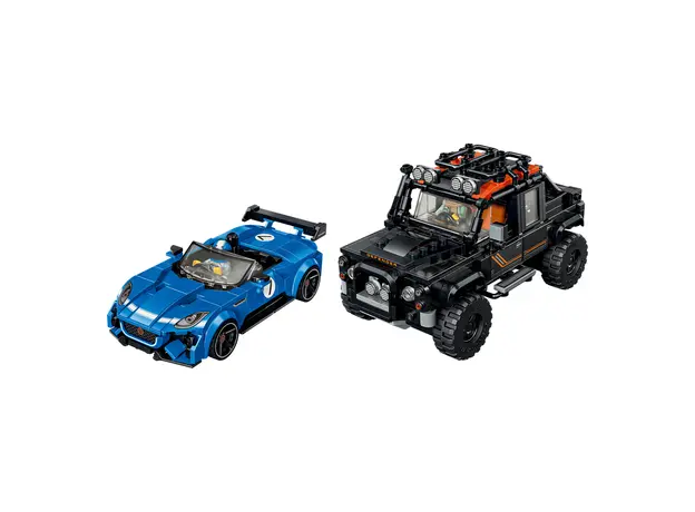 LEGO Constructor Speed Champions Jaguar Project 7 & Land Rover Defender 77264, 740 Pieces, 10+, 3 image