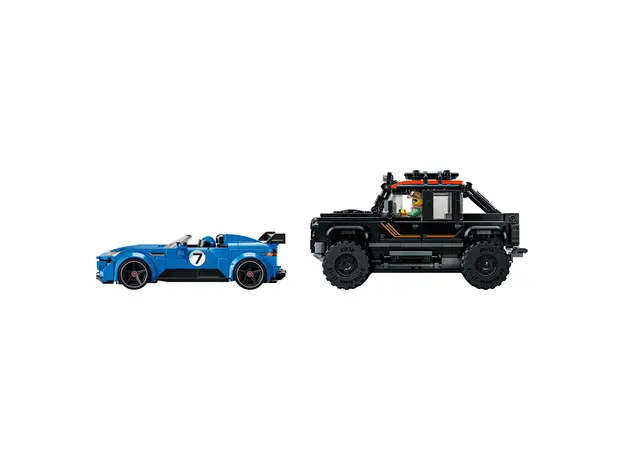 LEGO Constructor Speed Champions Jaguar Project 7 & Land Rover Defender 77264, 740 Pieces, 10+, 4 image