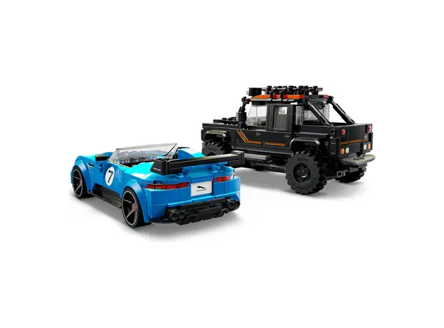 LEGO Constructor Speed Champions Jaguar Project 7 & Land Rover Defender 77264, 740 Pieces, 10+, 5 image