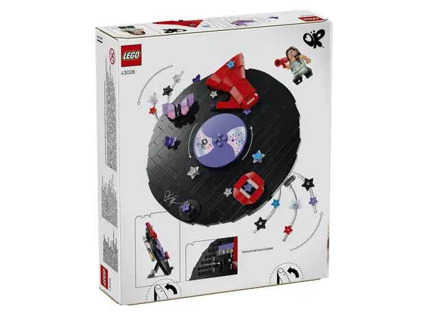 LEGO Editions 43028 Olivia Rodrigo's Vinyl, Decor Vinyl, 360 Pieces, 10+, 5 image
