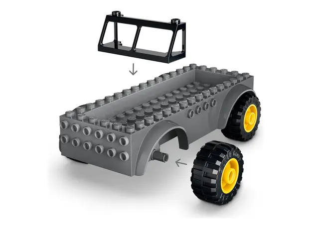 LEGO Jurassic World 77978 Young T. rex Transport Truck, 115 pieces, 4+, 4 image