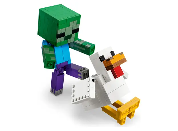 LEGO Minecraft 21582 Chicken Jockey, 344 pieces, 9+, 4 image