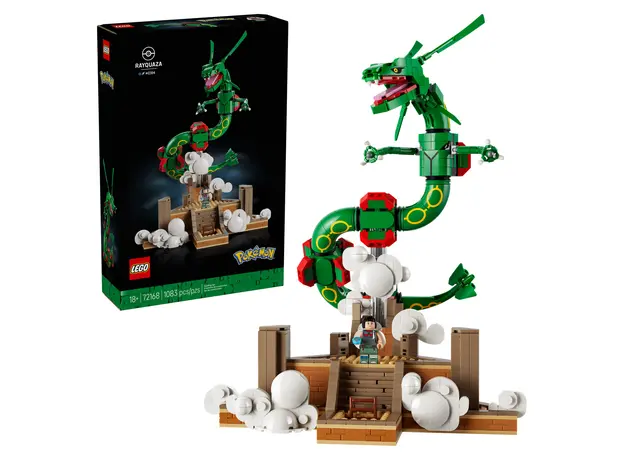 LEGO Pokémon 72168 Rayquaza, 1083 pieces, 18+, 2 image