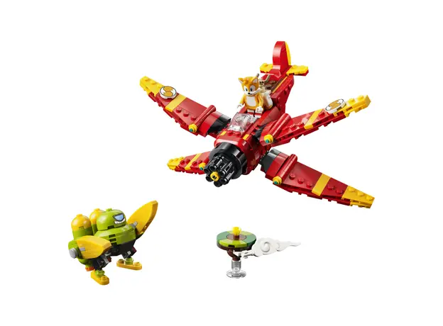LEGO Sonic the Hedgehog 77119 Tails' Tornado-1, Airplane, 310 Pieces, 8+