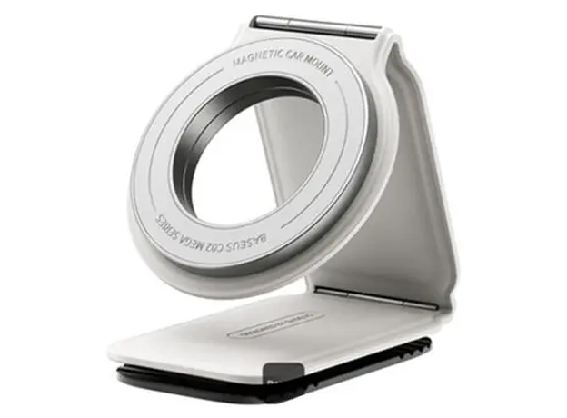Magnetic Car Mount Baseus PrimeTrip Series C02 Mega Stick-on Version C40169002213-00, White, 2 image