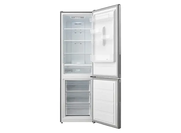 Refrigerator Midea MDRB424FGE02OE, 310 L, Total No Frost, 188 cm, Inox, 2 image