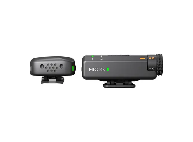 Microphone DJI Mic Mini (1 TX + 1 RX), Wireless, Infinity Black, 2 image