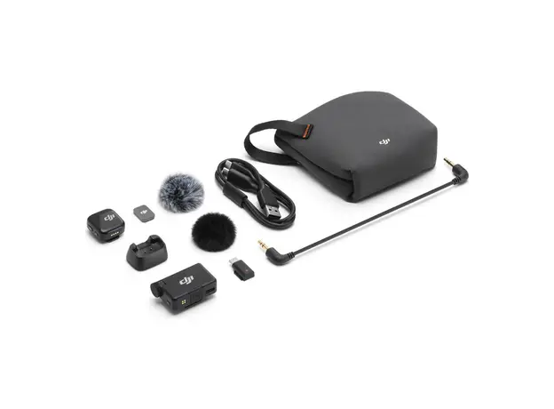 Microphone DJI Mic Mini (1 TX + 1 RX), Wireless, Infinity Black, 5 image