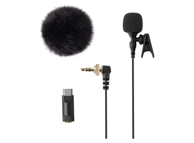 Microphone Insta360 Mic Pro Lavalier Mic, Clip-on Lavalier for Mic Pro, 3.5mm, Black, 3 image