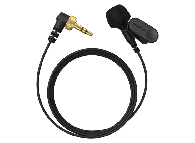 Microphone Insta360 Mic Pro Lavalier Mic, Clip-on Lavalier for Mic Pro, 3.5mm, Black