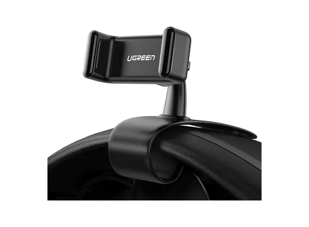 Phone Holder UGREEN LP189 (60796), Dashboard Snap Clip Phone Holder, Black, 2 image