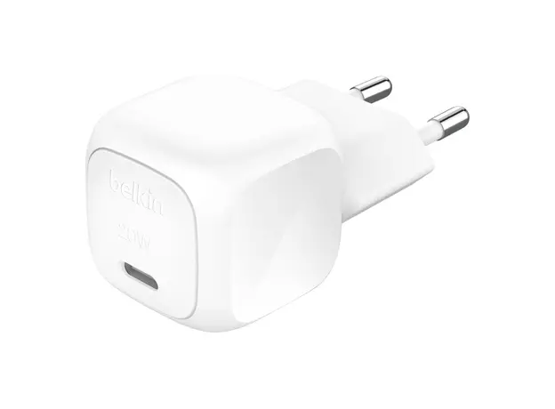 Wall Charger Belkin WCA009kqWH BoostCharge 20W USB-C, PD 3.1, PPS, White