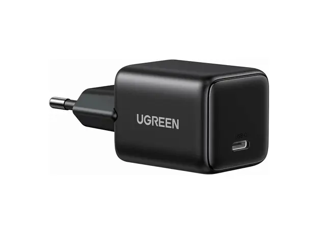 Mobile Charger UGREEN X512 (55553), 20W, Type-C GaN Fast Charger, Black