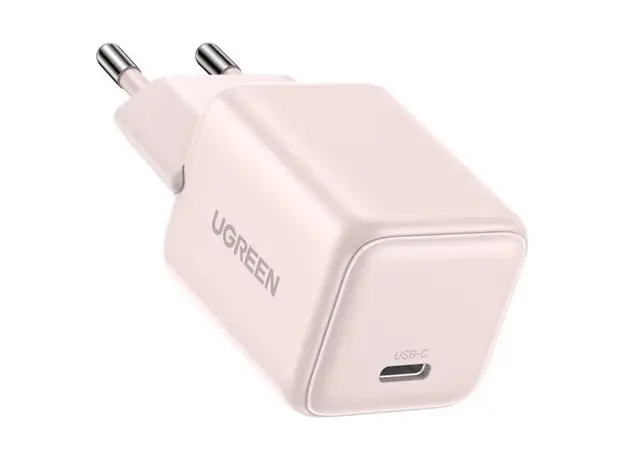 Mobile Charger UGREEN X512 (55556), 20W, Type-C GaN Fast Charger, Pink, 3 image