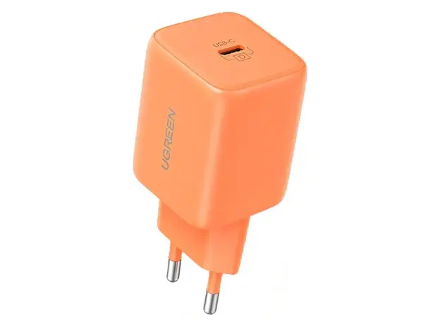 Phone Charger UGREEN X524 (95321), 45W, Type-C, GaN Fast Charger, Orange, 2 image