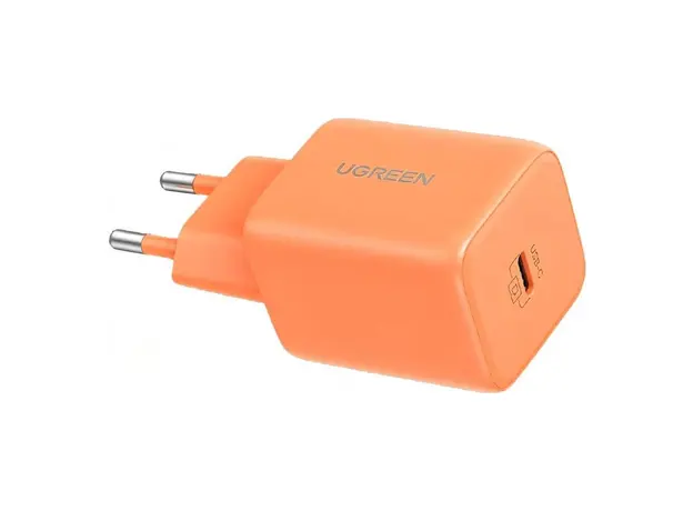 Phone Charger UGREEN X524 (95321), 45W, Type-C, GaN Fast Charger, Orange