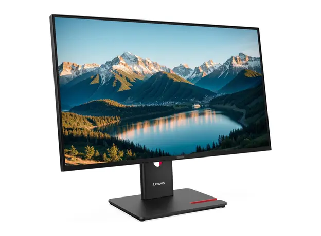 Monitor Lenovo 64A6GAR6EU ThinkVision T27q-40, 27" QHD 2560x1440 IPS, 120Hz, 4ms, HDMI, DP, USB-C, Eclipse Black