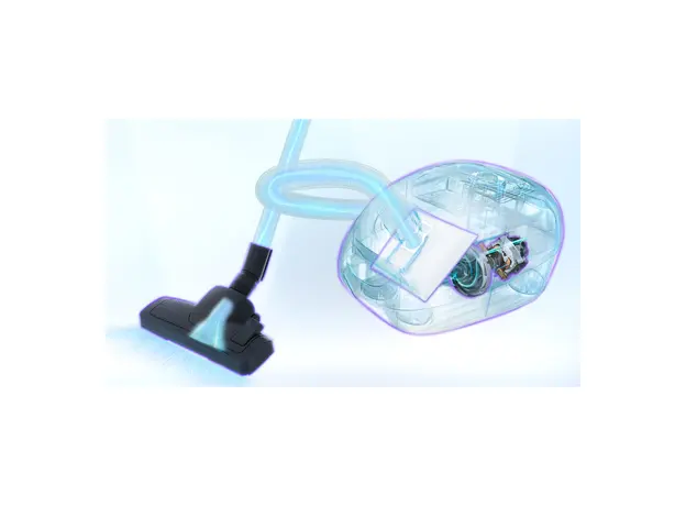 Bagged Vacuum Cleaner Bosch BGL8POW3A Serie 8 ProPower, 890W, 5 L, HEPA, Black, 2 image
