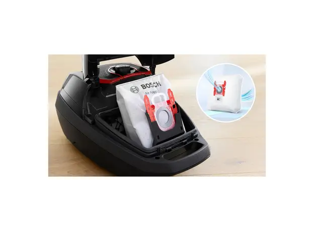 Bagged Vacuum Cleaner Bosch BGL8POW3A Serie 8 ProPower, 890W, 5 L, HEPA, Black, 4 image
