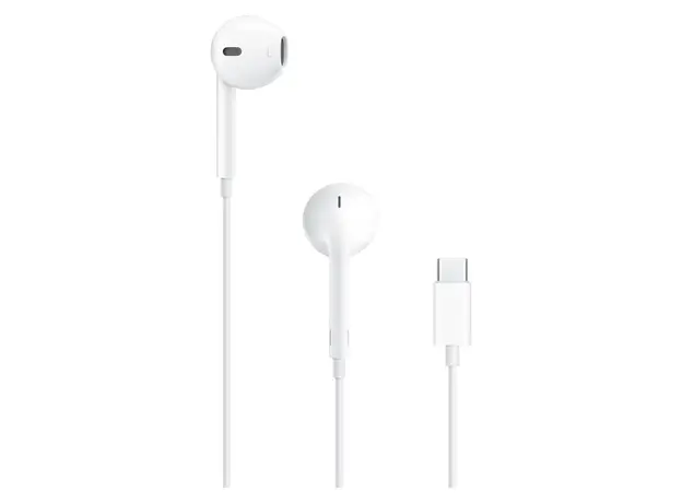 Headphones Apple EarPods USB-C, with Remote and Mic, White
