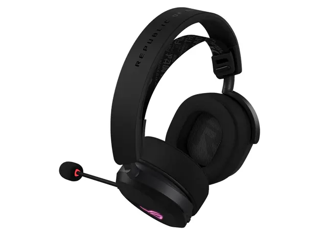 Headset ASUS ROG Pelta 90YH0410-BHUA00, 2.4GHz/Bluetooth/USB-C, RGB, Black, 3 image