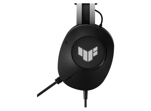 Headset ASUS TUF Gaming H1 Gen II 90YH044B-BHUA00, USB-A, 40mm Drivers, Virtual 7.1, 2 m Cable, Black, 3 image