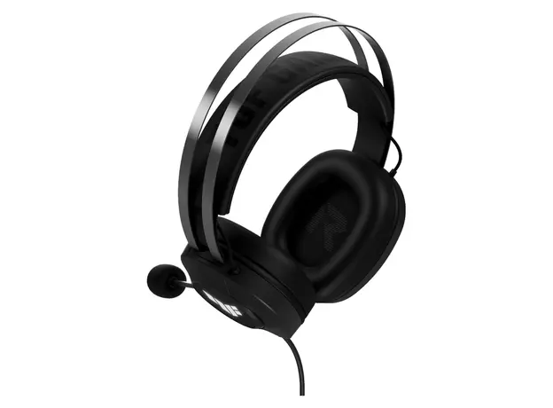 Headset ASUS TUF Gaming H1 Gen II 90YH044B-BHUA00, USB-A, 40mm Drivers, Virtual 7.1, 2 m Cable, Black, 4 image